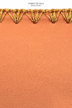 LULI CHIC - Luxe Stitch Seamless Triangle Top & Luxe Stitch Seamless Wavy Ruched Back Brazilian Tie Side Bottom • Azafran