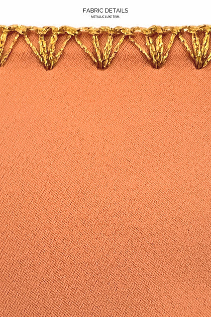 LULI CHIC - Luxe Stitch Triangle Triangle Halter Top & Luxe Stitch Seamless Full Ruched Back Bottom • Azafran