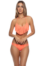 COSITA BUENA - Plunge Push Up Fringe Underwire Top & Braided Side Full Bottom • Hot Mess