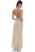 COSITA BUENA - Convertible Maxi Dress • Gold Rush