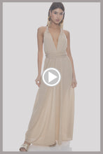 COSITA BUENA - Convertible Maxi Dress • Gold Rush