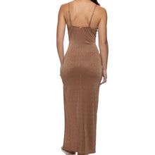 COSITA BUENA - Fitted Side Slit Maxi Dress