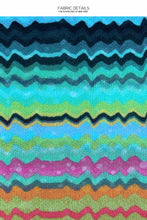 HOLA VERANO! - Wavy Tunnel Bandeau Top & Scrunch Up Mini Skirt • Multicolor