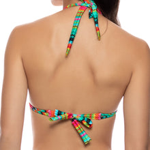 HOLA VERANO! - Wavy Triangle Halter Top