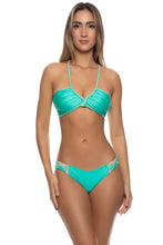 CHAMPAGNE SPARKLE - Intertwine Scoop Halter Top & Intertwine Full Bottoms • Sexy Siren