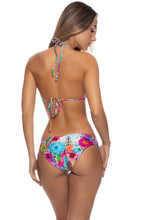 PARAISO - Strings To Braid Halter Top & Full Bottom • Multicolor