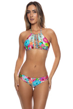 PARAISO - Strings To Braid Halter Top & Full Bottom • Multicolor