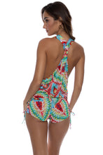 WILD HEART - T Back Romper • Multicolor