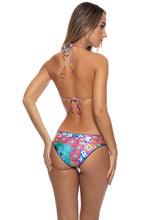 BEAUTIFUL MESS - Wavy Triangle Top & Full Bottom • Multicolor