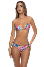 BEAUTIFUL MESS - Wavy Triangle Top & Full Bottom • Multicolor
