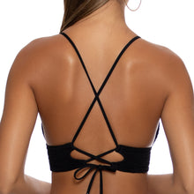 BULERIA - Cross Back Bustier Top