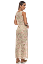 GITANA - Sleeveless Long Dress • Multicolor