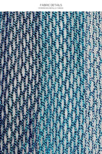 OCEAN QUEEN - Short Caftan • Blue