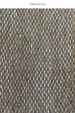 SUNSHINE ADDICT - Short Caftan • Brown | Gold