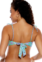 GROOVY LULI - Handkerchief Tassel Tie Strap Top & Seamless Full Ruched Back Bottom • Multicolor