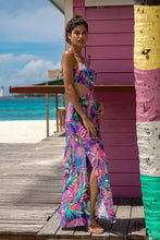 JUNGLE FEVER - Cut Out Long Dress • Multicolor