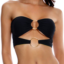 Double Loop Bandeau Crop Top