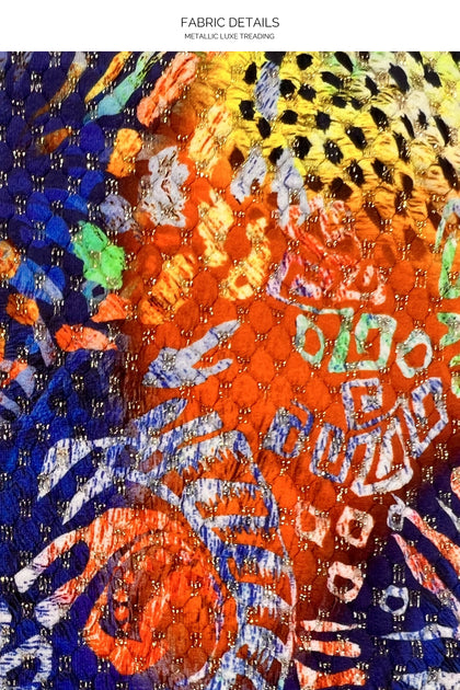 ISLA SALVAJE - Halter Ring Tube Top & Open Sides Wide Leg Pant • Multicolor