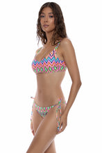 MIAMI SORBET - Underwire Tank Top & Seamless Full Tie Side Bottom • Multicolor