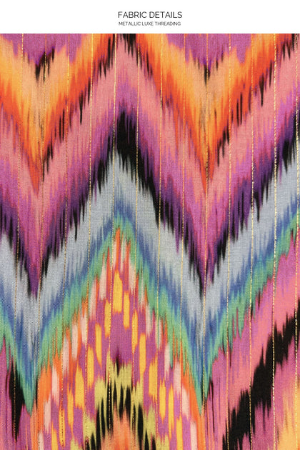 MIAMI SORBET - Cut Out Long Dress • Multicolor