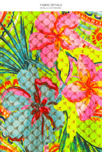 HIBISCUS DREAM - Keyhole Ring One Piece • Multicolor