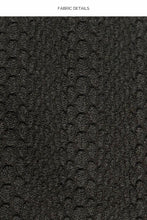 WAVY BABY - Square Neck Laced Up One Piece • Black