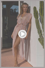 ETHEREAL QUEEN - Long Caftan • Rose Pink