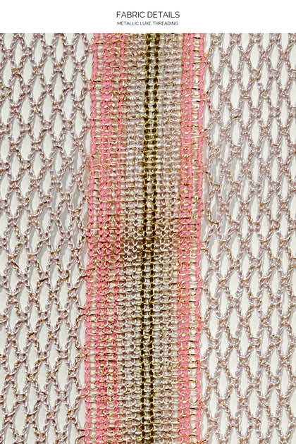 ETHEREAL QUEEN - Short Caftan • Rose Pink