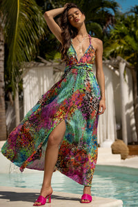 MIAMI MYSTIQUE - Convertible Maxi Dress • Multicolor