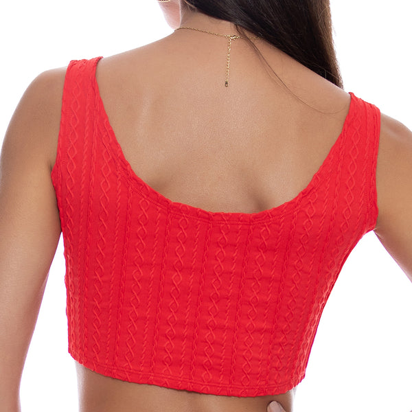 LOST AT SEA - Tank Crop Top