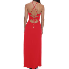 INNER CIRCLE - Halter Ring Long Dress