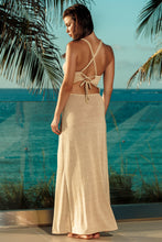 SAIL ON - Braided Long Dress • Gold Rush