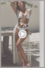 QUITE THE CATCH - Long Caftan • White