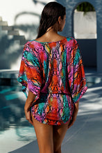 ELECTRIC SKIN - Cabana V Neck Dress • Multicolor