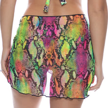 ELECTRIC SKIN - Sarong Mini Skirt