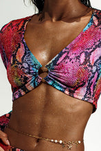 ELECTRIC SKIN - Ring Long Sleeve Top & Flare Pants  • Multicolor