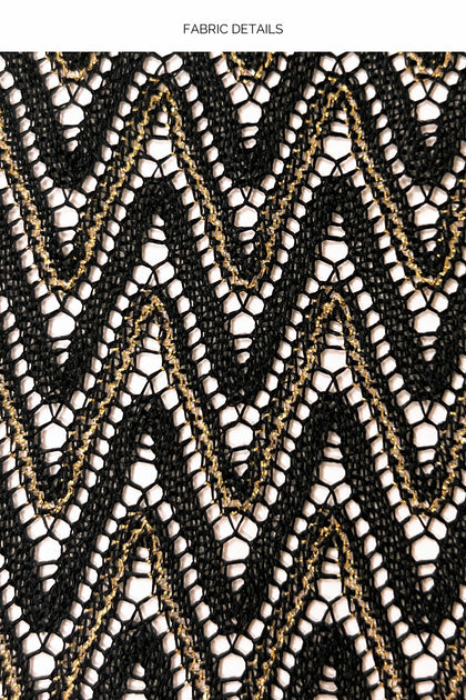 BUZZING - Short Caftan • Black