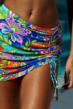 IN THE GROOVE - Reversible Triangle Halter & Scrunched Up Mini Skirt • Multicolor