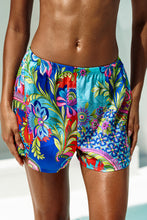 IN THE GROOVE - Short Sleeve Collared Blouse & Elastic Waistband Short • Multicolor