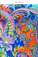 IN THE GROOVE - Short Sleeve Collared Blouse & Elastic Waistband Short • Multicolor