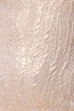 OPALESCENCE - Bodycon Tank Mini Dress • Cream