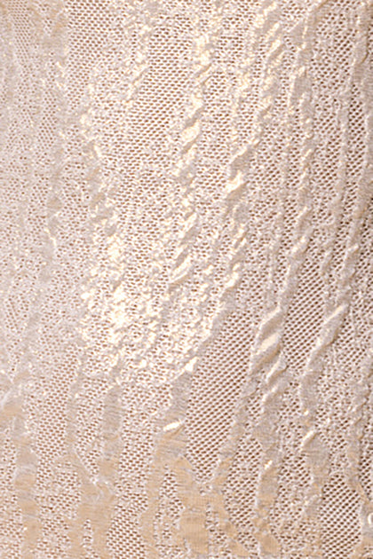 OPALESCENCE - Bodycon Tank Mini Dress • Cream