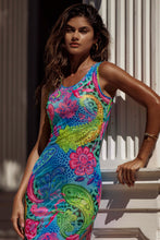 SEAGLASS FANTASY - Maxi Tank Dress • Multicolor