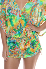 SUN STONES - Cabana V Neck Dress • Multicolor