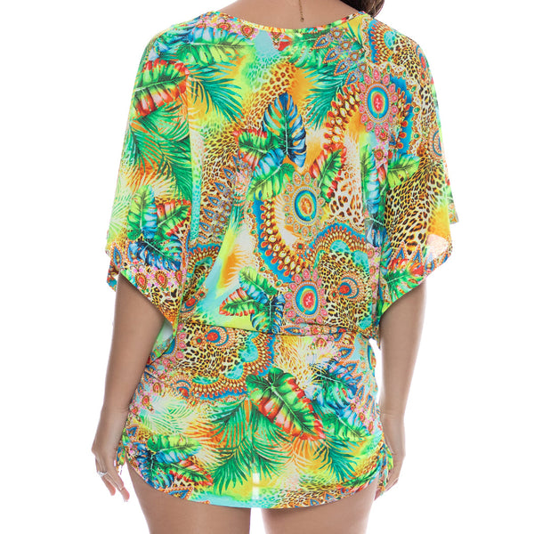 SUN STONES - Cabana V Neck Dress
