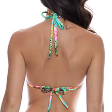 VISIONS OF PARADISE - Triangle Halter Top