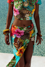 VISIONS OF PARADISE - Crop Top & Chain Skirt • Multicolor