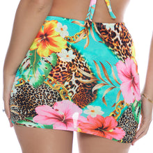 VISIONS OF PARADISE - Scrunch Up Mini Skirt
