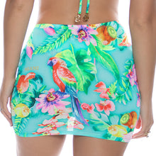 CARIBBEAN FANTASY - Scrunched Up Mini Skirt