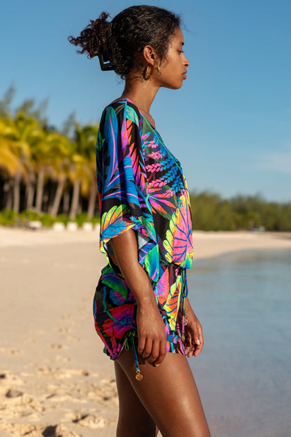 NEON NIGHTS - South Beach Dress • Multicolor